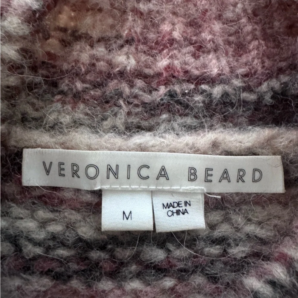 Veronica Beard Alston puff Sweater alpaca blend M